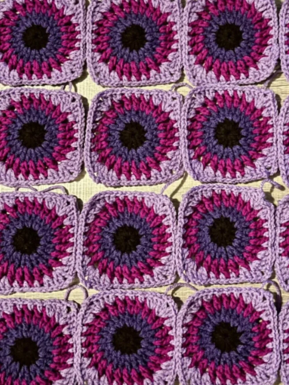 20 Handmade Starburst Squares - Lavender Meadow DIY Fashion & Home